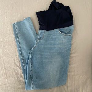Old Navy maternity jeans